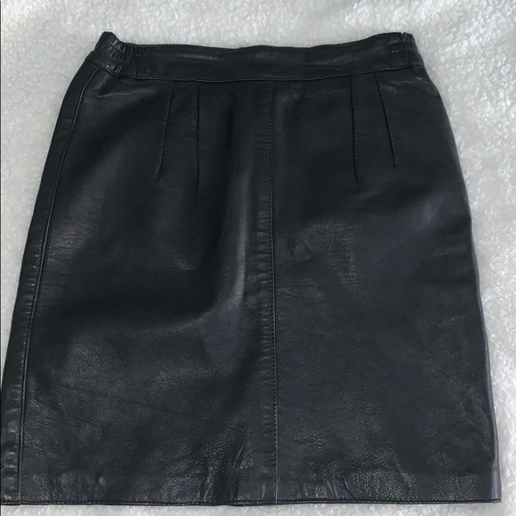 Leather skirt - Picture 3 of 4